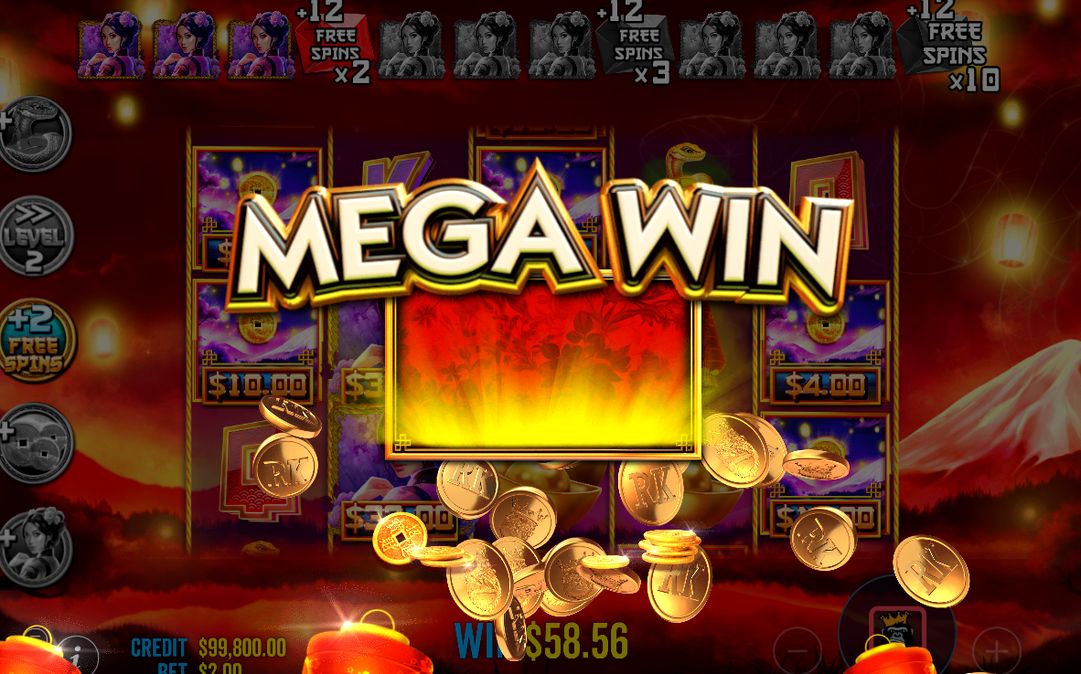 Hjulen i free spins har WILD på alla fem